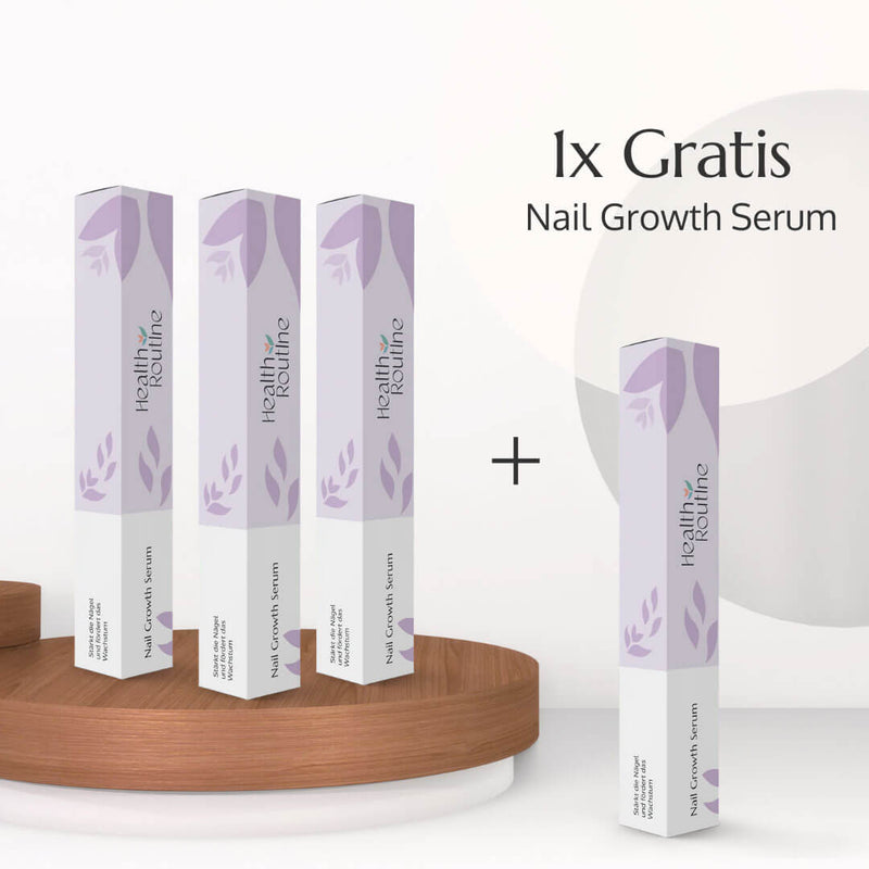 3x Nail Growth Serum + 1x Nail Growth Serum GRATIS