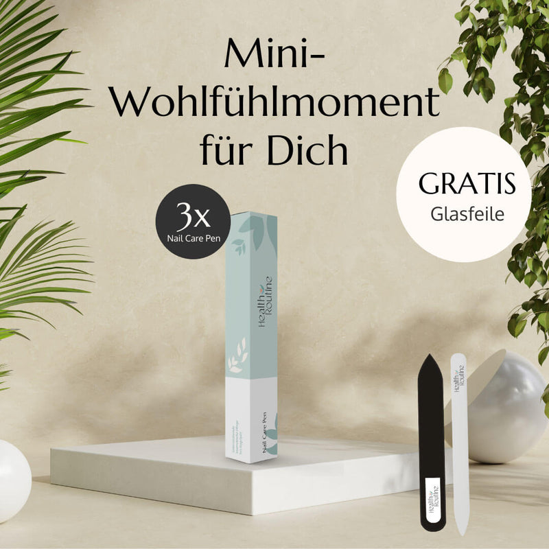 3x Nail Care Pen + GRATIS Glasfeile